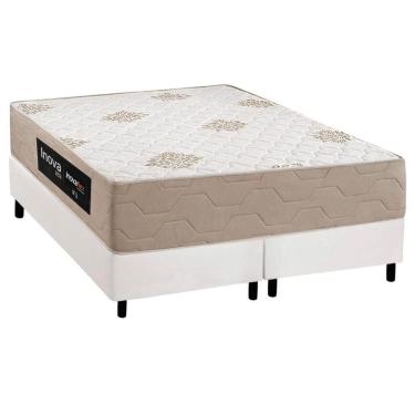 Imagem de Cama Box Queen + Colchão Ortopédico Inovaflex D33 Inova Plus
