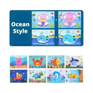 Imagem de Adesivos De Quebra-Cabeça 3D Em EVA Para Crianças, Brinquedos Educativ