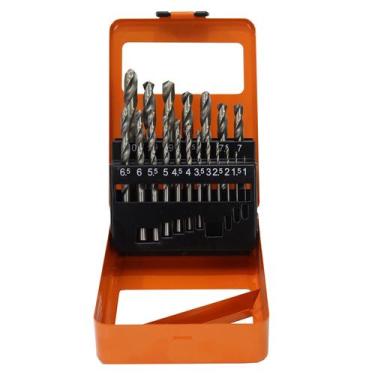 Imagem de Jogo Brocas Metal HSS 1-10mm Passo 0,5mm 19 Peças SPARTA