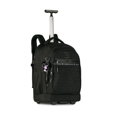 Imagem de Mochila rebecca bonbon de carrinho 19" ref rb27000, Preto