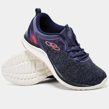 Imagem de Tênis Olympikus Day Feminino - Marinho e Rosa Claro - 35, 35