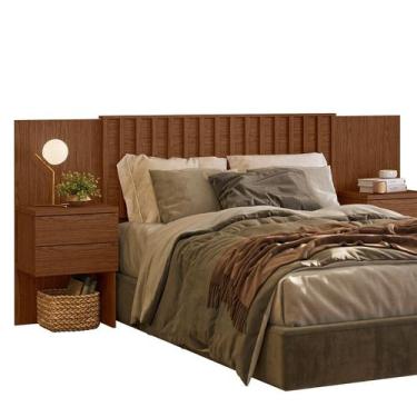 Imagem de Cabeceira Casal Queen ou King Olinda C 2 Mesas de Cabeceira - Albatroz