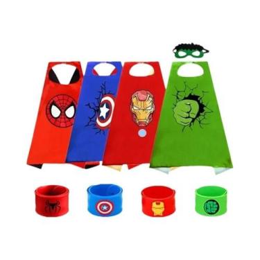 Imagem de Capas De Super-Heróis Para Crianças De 3 a 12 Anos, Brinquedos De Puls