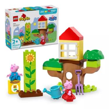 Imagem de Lego 10431 Duplo - Jardim E Casa Na Arvore Da Peppa Pig – 20 peças