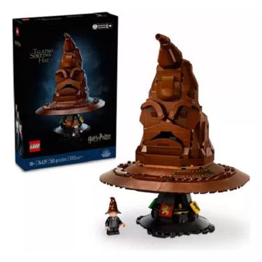 Imagem de Lego 76429 Harry Potter - Chapéu Seletor Falante e Boneco Harry Potter – Com  31 Sons...