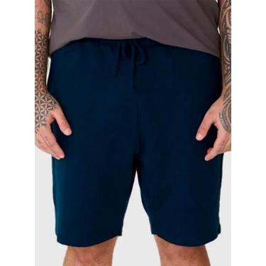 Imagem de Bermuda Moletom Malwee 1000131569 Masculina Plus Size Com Bolsos Algodão T. G1/G3-Masculino