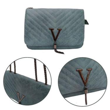 Imagem de Bolsa Feminina Transversal Elegante Luxo Alça Tiracolo Mão Ombro Tote 