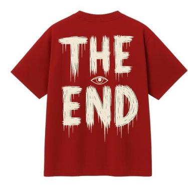 Imagem de Camiseta Oversized Premium 100% Algodão com Estampa DTF - AFTER, Preto