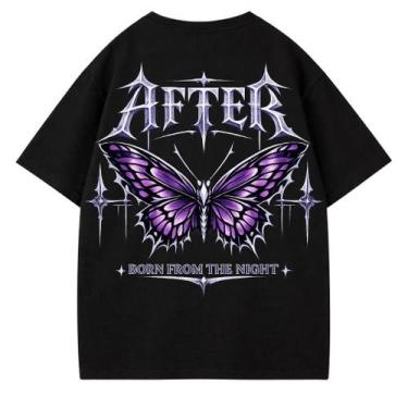 Imagem de Camiseta Oversized 100% Algodão com Estampa DTF - Conforto e Estilo - 