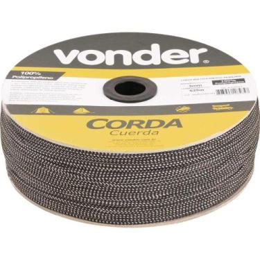 Imagem de Corda Multifilamento Trançada 6,0 mm x 165 m, Cores Diversas, Vonder