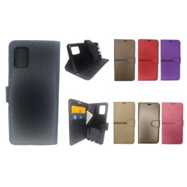 Imagem de Capa Carteira Samsung Galaxy A51 (Tela de 6.5) Capinha Case Flip - Ram