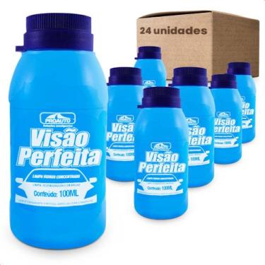 Imagem de Kit 24 Limpa Vidros Automotivo Parabrisa Concentrado Proauto 100ml