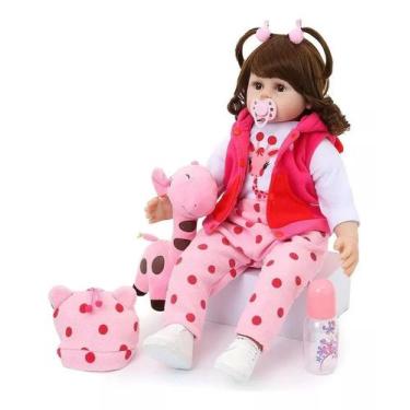 Imagem de Bebê Reborn Realista Panda 47cm Npk - Keiuki