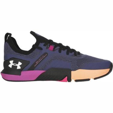Imagem de Tênis Under Armour Tribase Cross SE Unissex Azul Roxo, Azul, 41