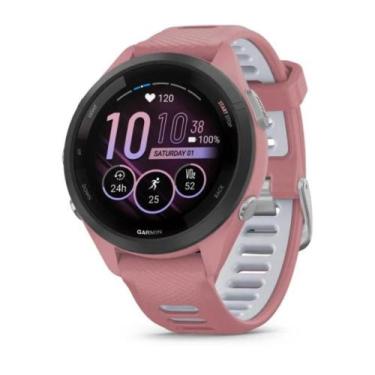 Imagem de Smartwatch Relógio Garmin Forerunner 265S Music Rosa EU/PAC com Monito