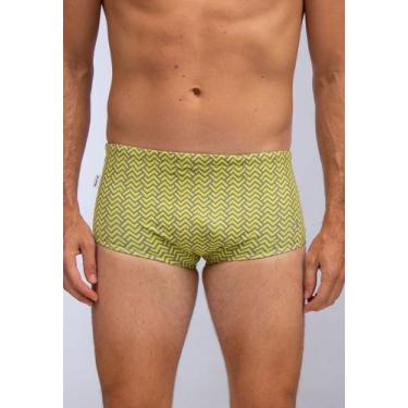 Imagem de Sunga Yellow Etnic - RED FEATHER, Unica, 3G
