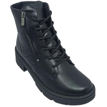 Imagem de Bota Dakota Feminina com Costuras Laterais, Vertuo preto, 39
