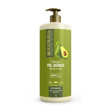 Imagem de Shampoo Pós-Química Bio Extratus 1L  Hidratação Profunda, Reparação e 
