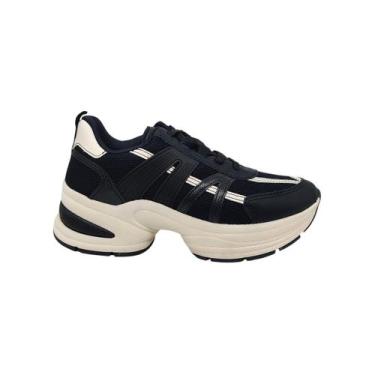 Imagem de Tênis Feminino Chucky Sneaker Ramarim Lançamento 2581101, Preto, 35