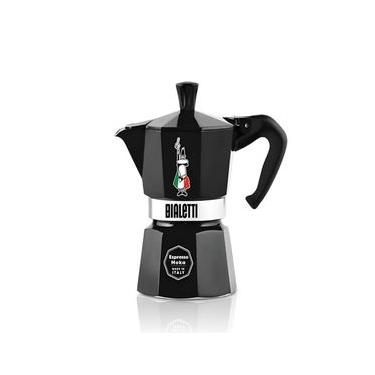 Imagem de Cafeteira Moka Express Bialetti com Omino Colorido 6 Xícaras Preta: Estilo e Tradição Italiana