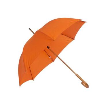 Imagem de Guarda Chuva Voyagem Bengala Cabo Madeira Resistente Tamanho Família G