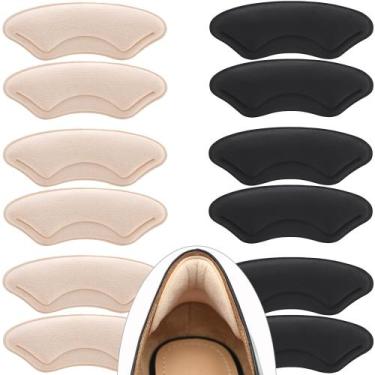 Imagem de Almofadas para Calcanhar Comfowner 6 Pares Confortáveis para Sapatos