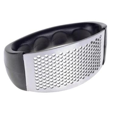 Imagem de Espremedor Triturador de Alho Manual Com Pressão de Aço Inox - Art Hou