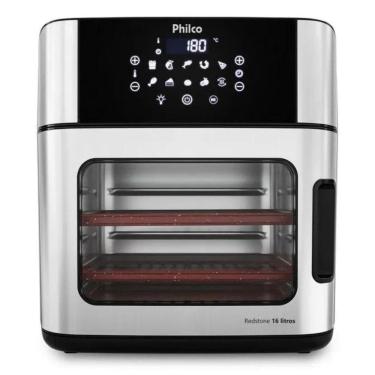Imagem de Air Fryer Oven Philco PAF16A 16L 2000W 10 Funções Painel Digital Preto 110V