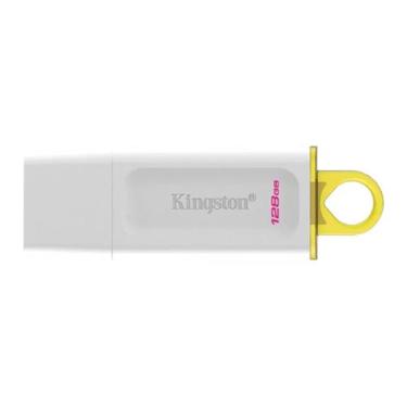 Imagem de Pendrive Kingston Exodia KC-U2G128-5R 128GB USB 3.2 - Branco