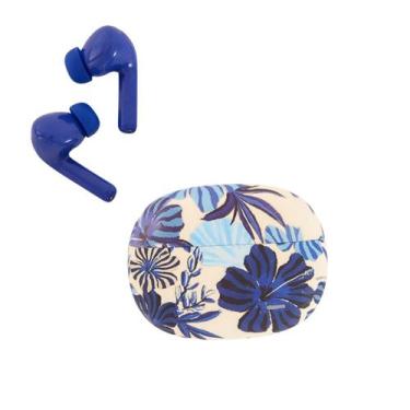 Imagem de Fone Sem Fio Bluetooth Farm ETC Hibisco Do Mar Original - Único, Branc