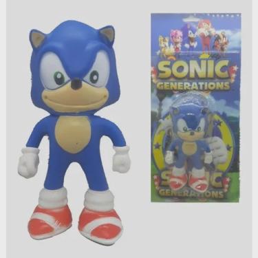 4 Bonecos do Sonic Generations - Coleção Sonic do Jogo - Sega - Toy  Brinquedos 