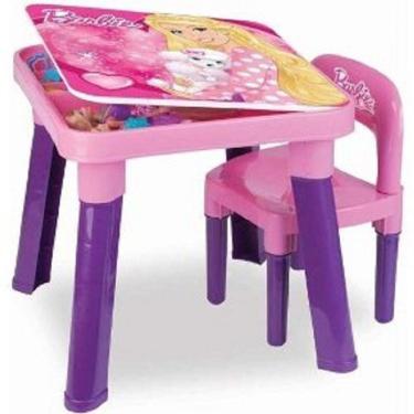 Imagem de Mesinha Com Cadeira Barbie Fun BB6000