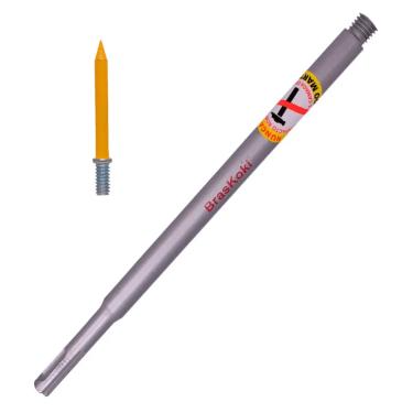 Imagem de Kit Haste Sds + Hate Guia 150mm/50mm Prata 520300150 - Braskoki