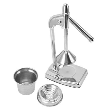 Imagem de Espremedor de citrinos e espremedor de lim?o, m¨¢quina de espremedor manual de a?o inoxid¨¢vel de qualidade alimentar, triturador comercial de lim?o e laranja, f¨¢cil de limpar, Espremedor manual de