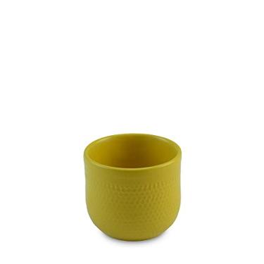 Imagem de Ceraflame Cachepot Colmeia 8cm Amarelo - Decor