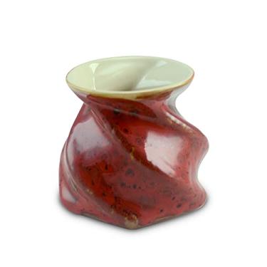 Imagem de Ceraflame Vaso de Cerâmica Camelia 11cm Vermelho Reagente