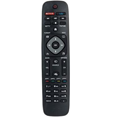 Imagem de Controle remoto universal para TV Philips, compatível com todas as Smart TVs Philips LCD LED 4K UHD