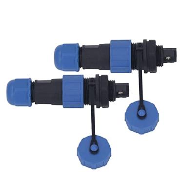 Imagem de Conector de Cabo de Aviação Sem Solda Tipo Porca Reversa Macho LP13: