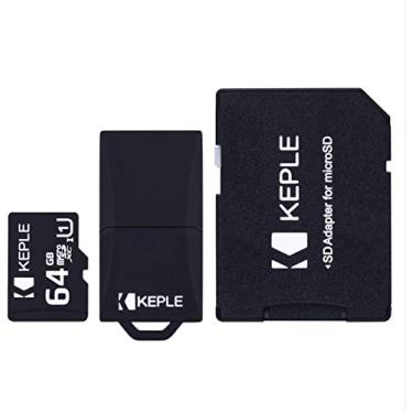 Imagem de Cartão de memória microSD de 64 GB | Micro SD Classe 10 compatível com Samsung Galaxy Tab S2 8.0, E SM-T560, S2 SM-T813, A SM-T580, 3 Lite SM-T110, Linx, Tab 4 - (7, 8, 10,1 polegadas) Tablet PC | 64 GB