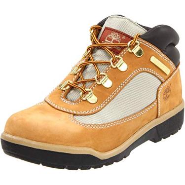 Imagem de Bota Timberland Field com cadarço (Bebê/Criança pequena/Criança grande), Wheat, 4 Big Kid