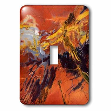 Imagem de 3dRose lsp_87396_1 Usa, Arizona Abstrato de Madeira Petrificada Us02 Bja0266 Jaynes Gallery Light Switch Cover