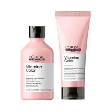 Imagem de Kit L'oréal Vitamino Color - Shampoo E Condicionador - L'oréal Profess