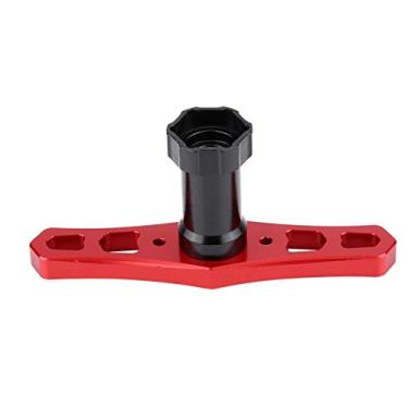Imagem de Yosoo Health Gear Chave de porca de roda RC, 17 mm RC rodas e pneus, chave de manga de porca de roda, soquete hexagonal de 17 mm para ferramenta de manutenção de pneu de carro RC para avião de carro RC