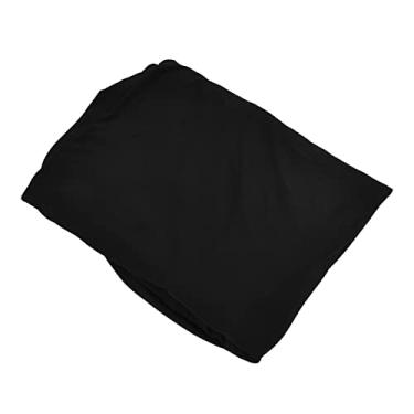 Imagem de Toalha de Mesa, Toalha de Mesa Elástica Lavável Universal Protetora Preta para Casamento para Festa (8 pés (244 * 76 * 76 cm))