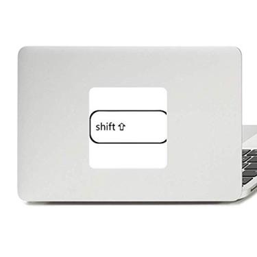Imagem de Adesivo de vinil para laptop com símbolo de teclado para decoração de PC
