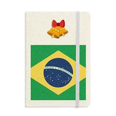 Imagem de Caderno com a bandeira nacional do Brasil, América do Sul