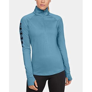 Imagem de Under Armour UA Cozy Graphic ½ Zip XS Mobile Blue