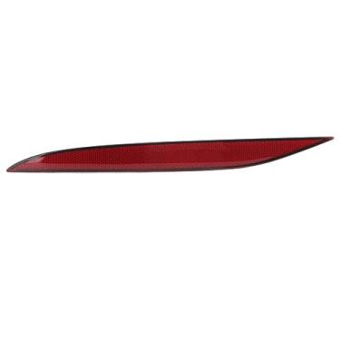 Imagem de Refletor de Pára-choque Traseiro para Model X 2018-2023, Refletor de Pára-choque Traseiro Lente Vermelha Cauda Pára-choque Substituição de Faixa Reflexiva (Esquerda 6007705