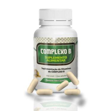 Imagem de Suplemento Alimentar Vitaminas Complexo B Com 100 Cápsulas 500Mg - Our