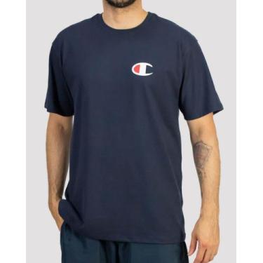Imagem de Camiseta Champion Ath Medium C Logo Ink - Navy